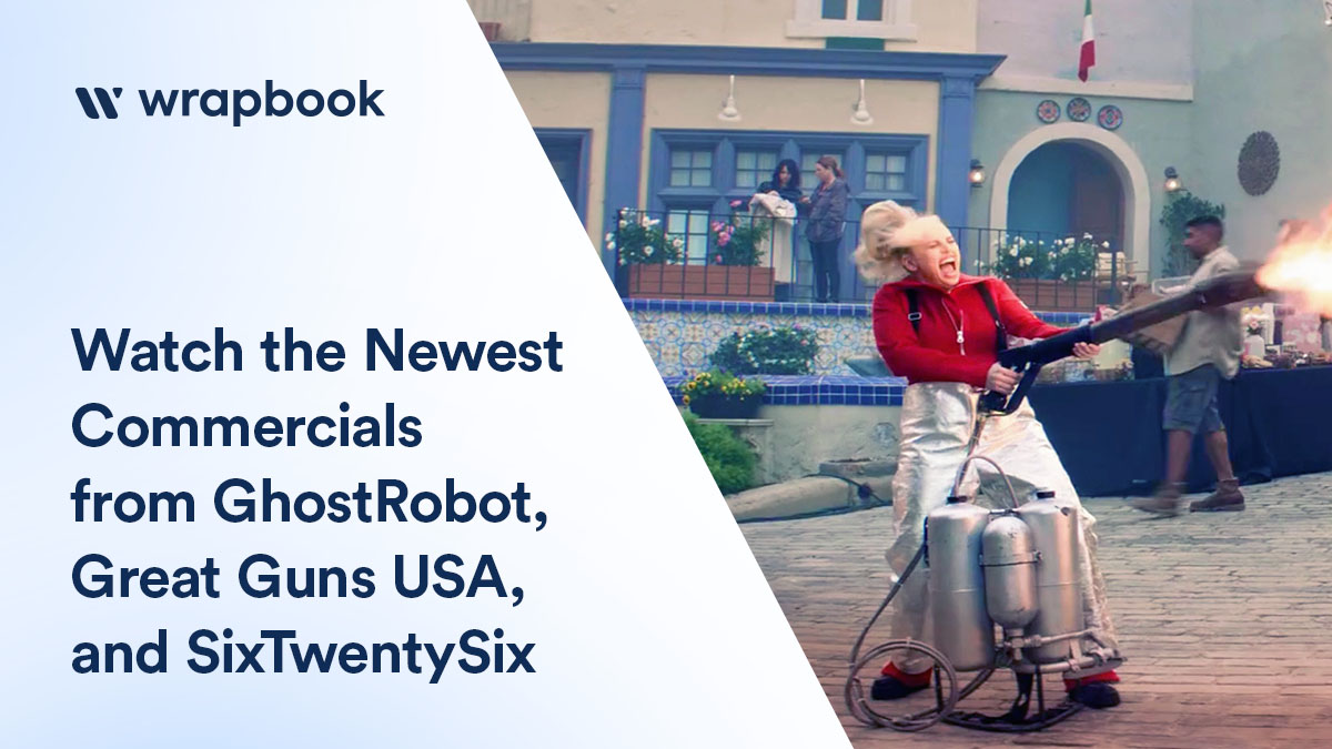 Watch the Newest Commercials from GhostRobot, Great Guns, and